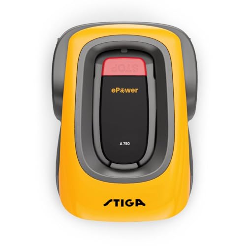 STIGA A750 Autonomer Roboter-Rasenmäher. Rasenroboter ohne Begrenzungskabel (max. 900m²). App-Steuerung, 45% Steigung, 5 Mähzonen. Rasenroboter mit GPS RTK Navigation & 4G
