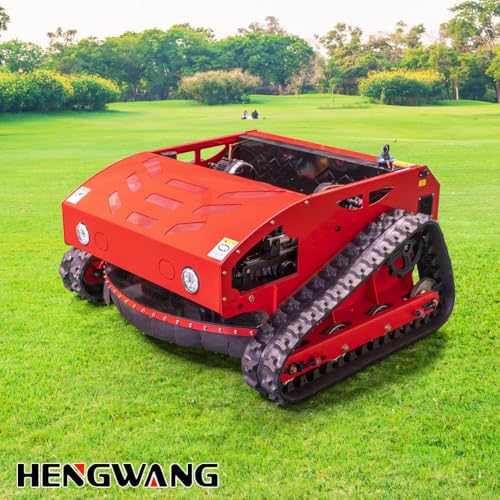 Mähroboter, intelligenter Mähroboter, geländegängiger, Ferngesteuerter Schneeräumroboter, Elektrostart, Höhenverstellung, rutschsichere Kletterraupe HW 452 80L