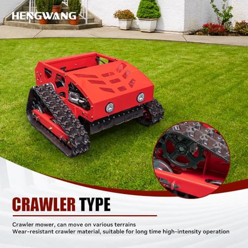 Mähroboter, intelligenter Mähroboter, geländegängiger, Ferngesteuerter Schneeräumroboter, Elektrostart, Höhenverstellung, rutschsichere Kletterraupe HW-224-55