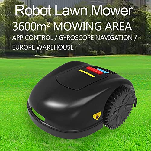 Mähroboter mit automatischer Aufladung, deckt bis zu 3600 m² ab, verfügt über 12 Sprachoptionen und Diebstahlschutz für sichere, mühelose Rasenpflege
