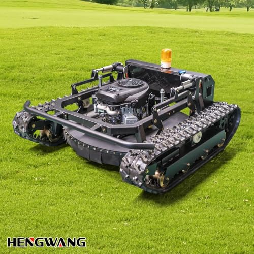 Mähroboter, intelligenter Mähroboter, geländegängiger, Ferngesteuerter Schneeräumroboter, Elektrostart, Höhenverstellung, rutschsichere Kletterraupe HW 810-90