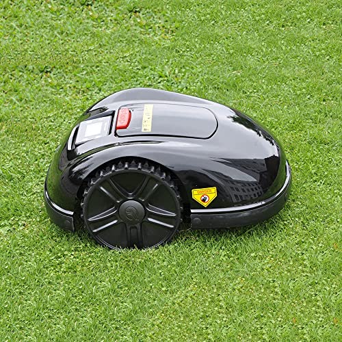 Mähroboter mit automatischer Aufladung, deckt bis zu 3600 m² ab, verfügt über 12 Sprachoptionen und Diebstahlschutz für sichere, mühelose Rasenpflege