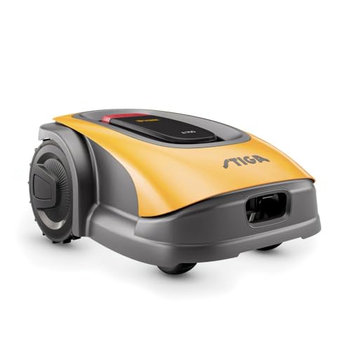 STIGA A750 Autonomer Roboter-Rasenmäher. Rasenroboter ohne Begrenzungskabel (max. 900m²). App-Steuerung, 45% Steigung, 5 Mähzonen. Rasenroboter mit GPS RTK Navigation & 4G