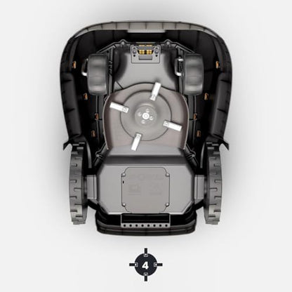 STIGA A750 Autonomer Roboter-Rasenmäher. Rasenroboter ohne Begrenzungskabel (max. 900m²). App-Steuerung, 45% Steigung, 5 Mähzonen. Rasenroboter mit GPS RTK Navigation & 4G