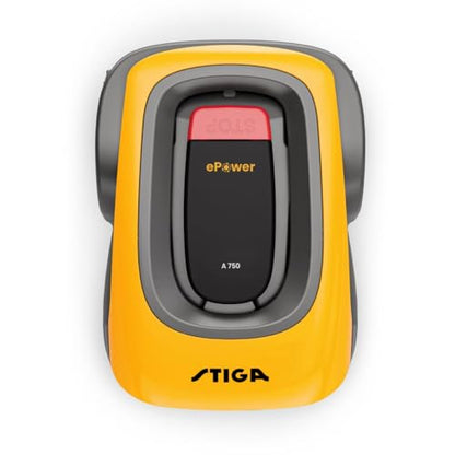 STIGA A750 Autonomer Roboter-Rasenmäher. Rasenroboter ohne Begrenzungskabel (max. 900m²). App-Steuerung, 45% Steigung, 5 Mähzonen. Rasenroboter mit GPS RTK Navigation & 4G
