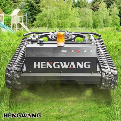 Mähroboter, intelligenter Mähroboter, geländegängiger, Ferngesteuerter Schneeräumroboter, Elektrostart, Höhenverstellung, rutschsichere Kletterraupe HW 810-90