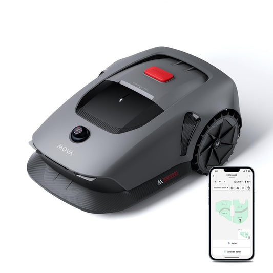 MOVA 600, Rasenmäher Roboter 3D-LiDAR kabellose Einrichtung & genaue Kartierung bis 600 m²
